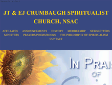 Tablet Screenshot of crumbaughchurch.com